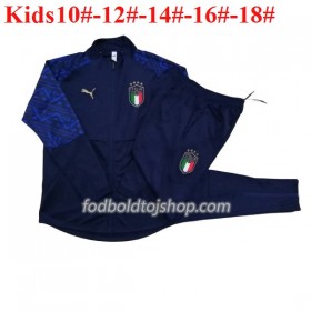 Italien 2020-2021 Børn Træningsjakke Dragt M001